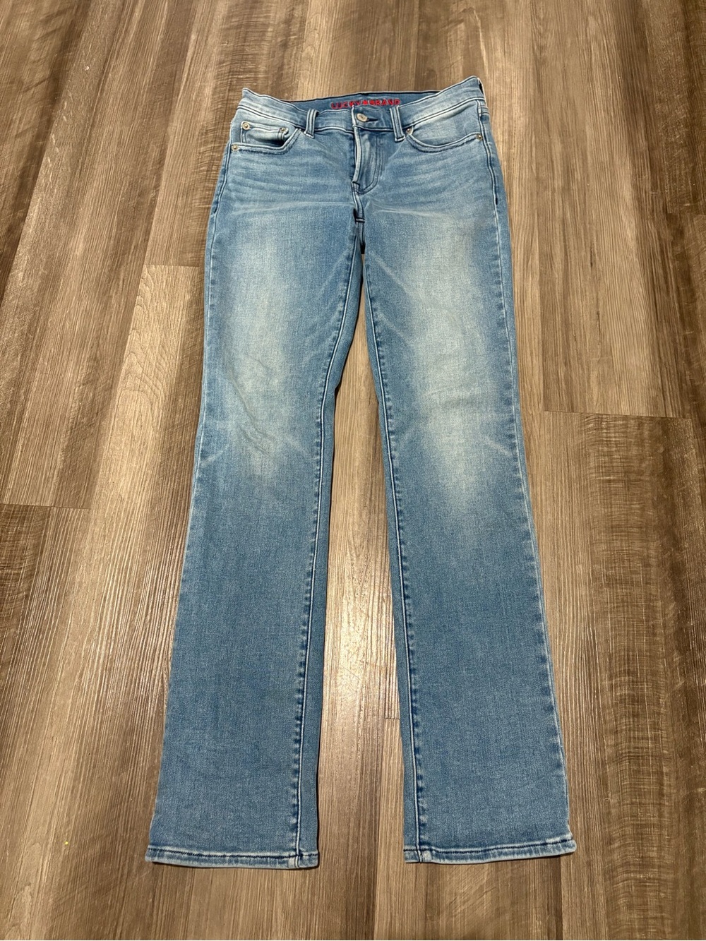 Lucky Brand Light Wash Straight-Leg Jeans